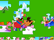 play Dora Greedy King Puzzle