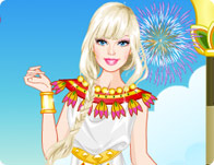 play Barbie Roman Princess Dress Up