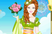 Barbie Roman Princess Dress Up