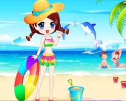 play Summer Beach Dress Up