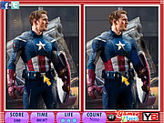 play 10 Differences - Captain America