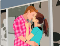 play Public Shopping Mall Kiss