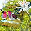 play Birds Chatting Slide Puzzle