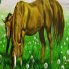 play Grassland And Hungry Horses Puzzle