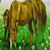 play Grassland And Hungry Horses Puzzle
