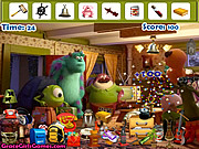 play Monster University Hidden Objects