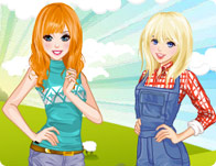 play Bella And Sarah In Farm