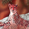 play Cheetahs On Tree Puzzle