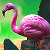 play Pink Lake Flamingos Puzzle