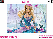 play Barbie Princess Jigsaw