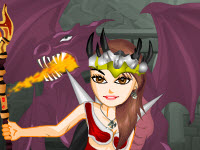 play Dragon Queen Dressup