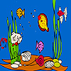 play Colorful Deep Sea Fishes Coloring