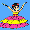 play Dancer Little Princess Coloring