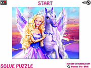 play Magic Of Pegasus Barbie Jigsaw