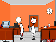 play Stickman And Gf Office