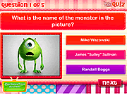 play Monsters Inc Quiz