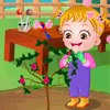 Baby Hazel Gardening Time