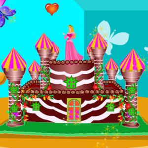 play Castle Cake Decor
