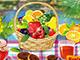 play Summer Food Table Decoration