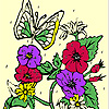 Butterfly Garden Coloring