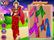 play Barbie Indian Saree