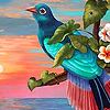 play Fantastic Blue Bird Puzzle