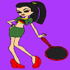 play Frustrated Tennis Player Coloring