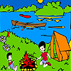 play Midnight Camping Coloring