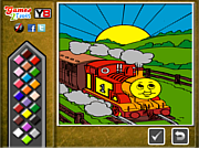 play Thomas The Tank Online Coloring