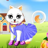 Kitty Dressup game