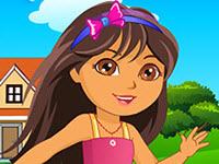 play Dora In School Yard