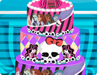 play Monster High Wedding Cake