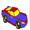 play Old Ruin Car Coloring