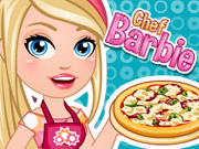 play Chef Barbie Pizza Kissing