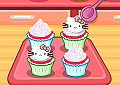 Hello Kitty Apples And Banana Cupcakes