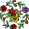 play Circle Flowers Coloring