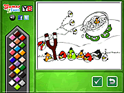 play Angry Birds Online Coloring