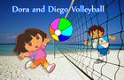 play Dora And Diego Volleyball