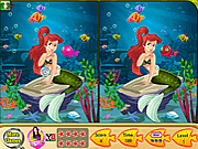 play Ariel Mermaid Spot The Difference