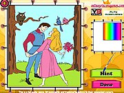 play Disney Aurora Coloring