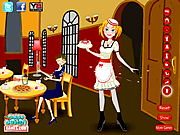 play Linda The Waitress Dressup