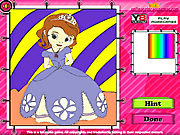 play Disney Princess Sofia Coloring