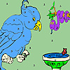 play Blue Parrot And Friends Coloring