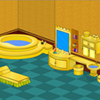 play Golden Bathroom Escape