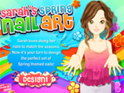 play Sarah'S Spring Nail Art