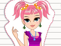 play Cute Girl Epoch Dress Up