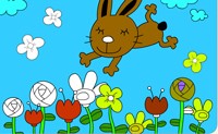 play Rabbit Coloring