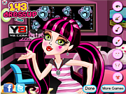 play Monster High Draculaura Spa Facial Makeover