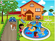 play Kids Swimming Pool Decor