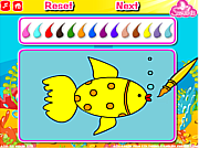 play Aquarium Fish Coloring